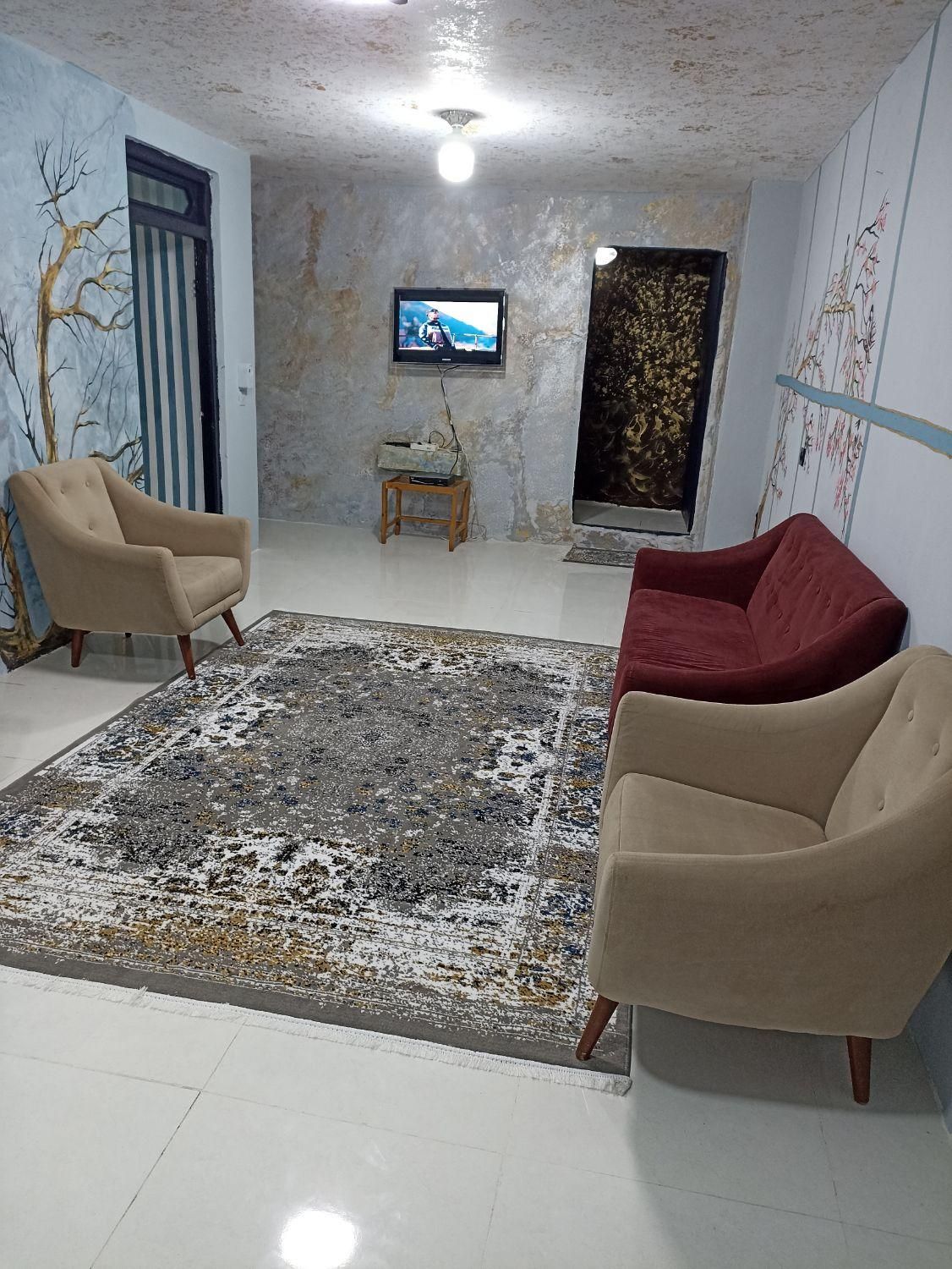 همکف ساحلی دوخواب|اجارهٔ کوتاهمدت آپارتمان و سوئیت|محمودآباد, |دیوار