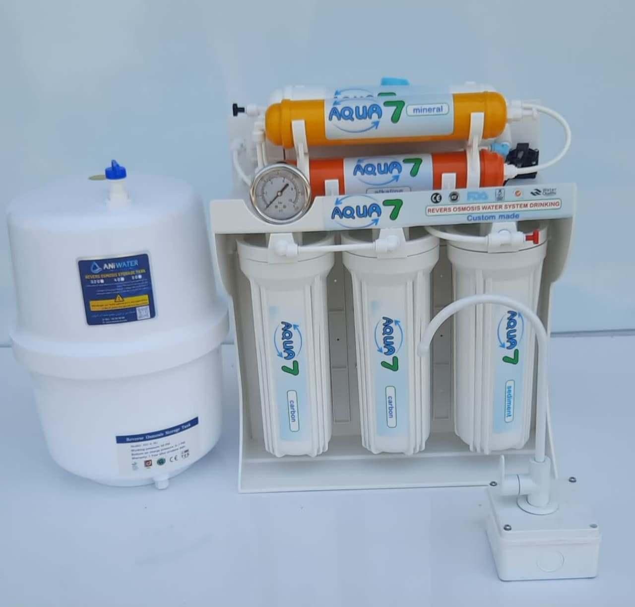 دستگاه تصفیه آب آکوا 7 فیلتره تایوانی مدل AQUA700|آب‌سردکن و تصفیه آب|شهریار, |دیوار