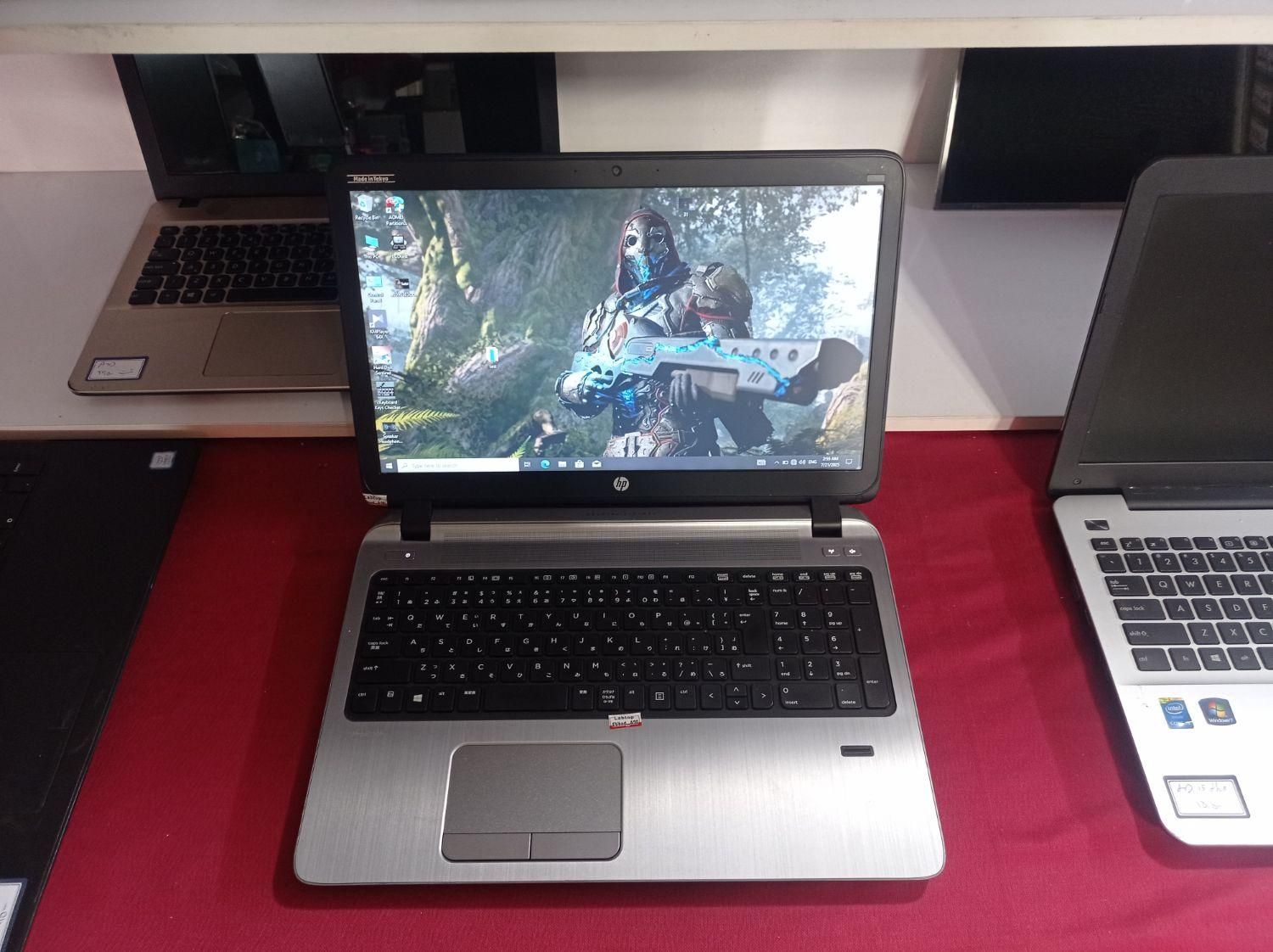 لپ تاپ hp i5 + چاپگر hp در کامپیوتر نیکوفر|رایانه همراه|آذرشهر, |دیوار