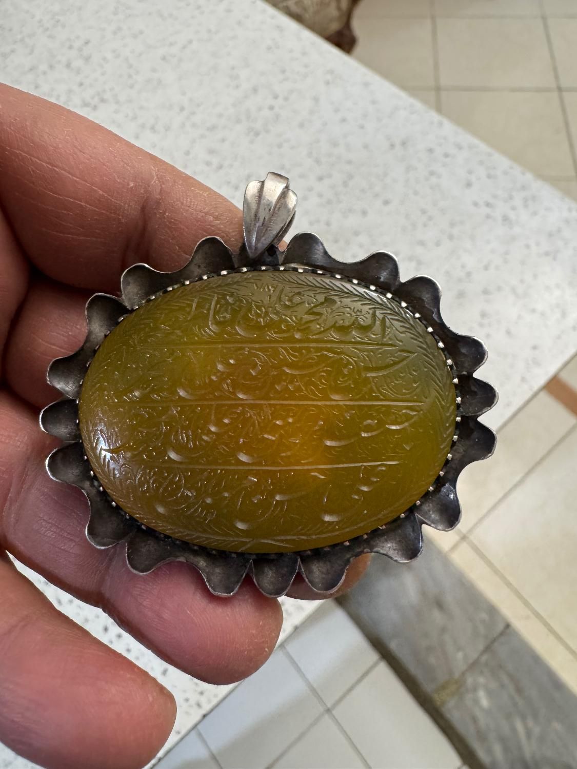 گردنبندنقره قدیمی کاردست|جواهرات|تهران, شوش|دیوار