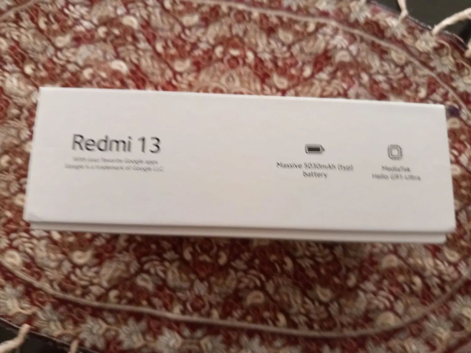 شیائومی redmi 13 با حافظهٔ ۲۵۶ گیگابایت|موبایل|کرج, حسین آباد (اکبر آباد)|دیوار