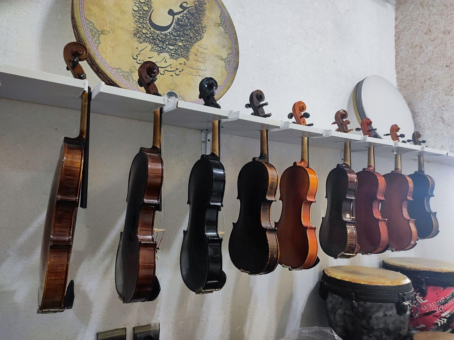 فروش ویولن ویولون ویالون ویالن با تست صدا و کوک|ویولن|چالوس, |دیوار