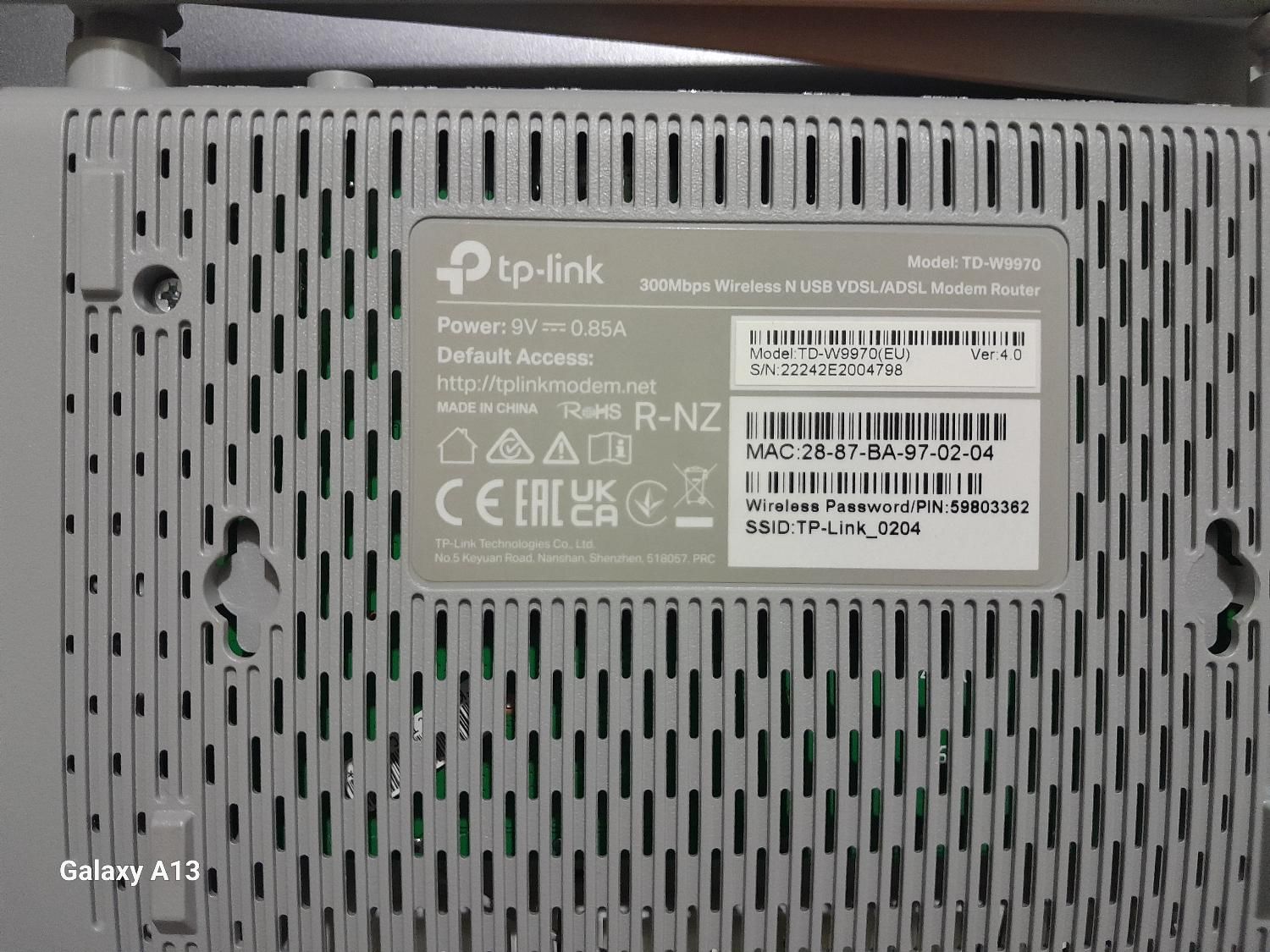 مودم روتر VDSL/ADSL بی‌سیم TP-Link TD-W9970 ورژن ۴|مودم و تجهیزات شبکه|مراغه, |دیوار