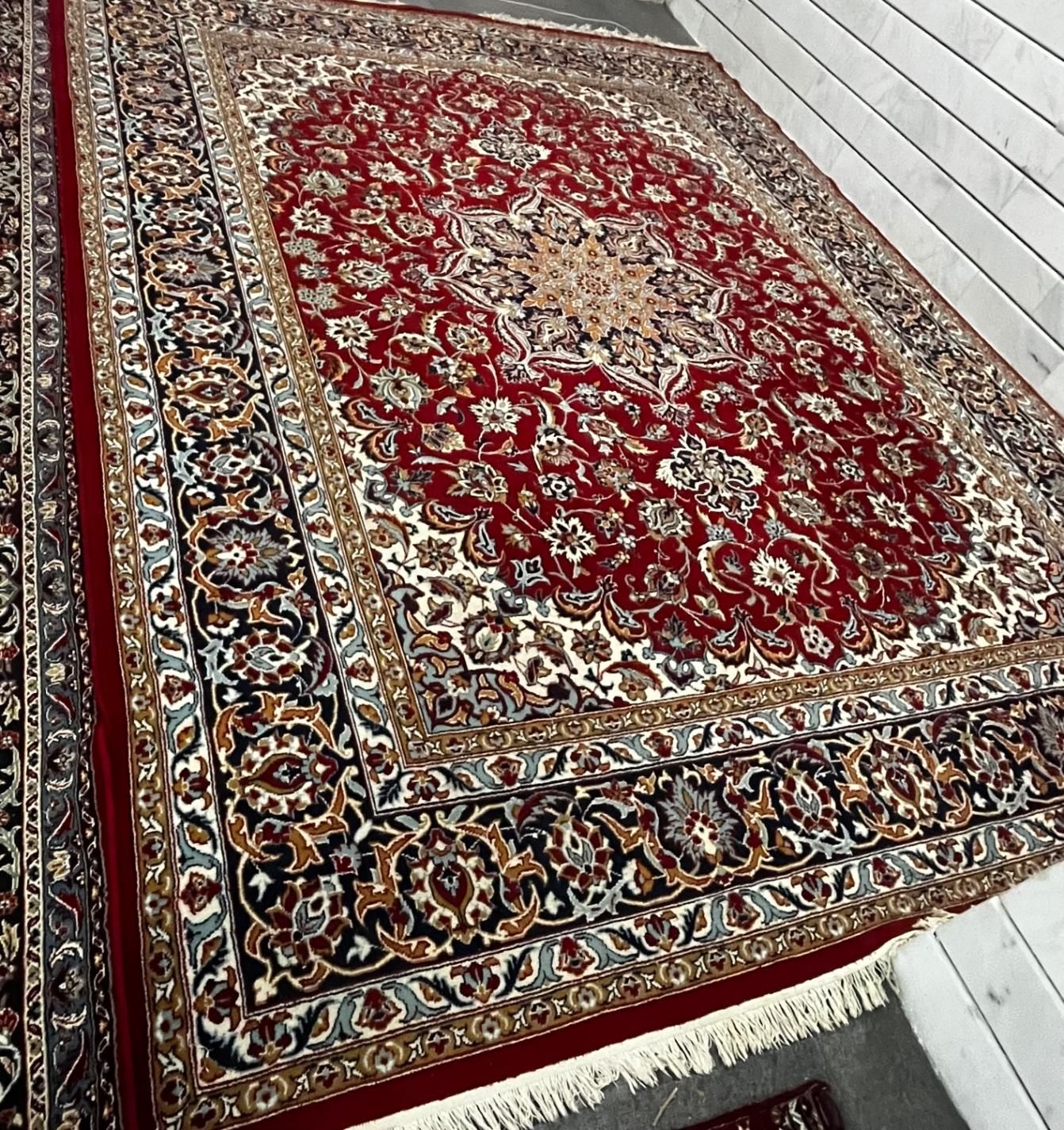 فرش ماشینی کارکرده|فرش|مبارکه, |دیوار