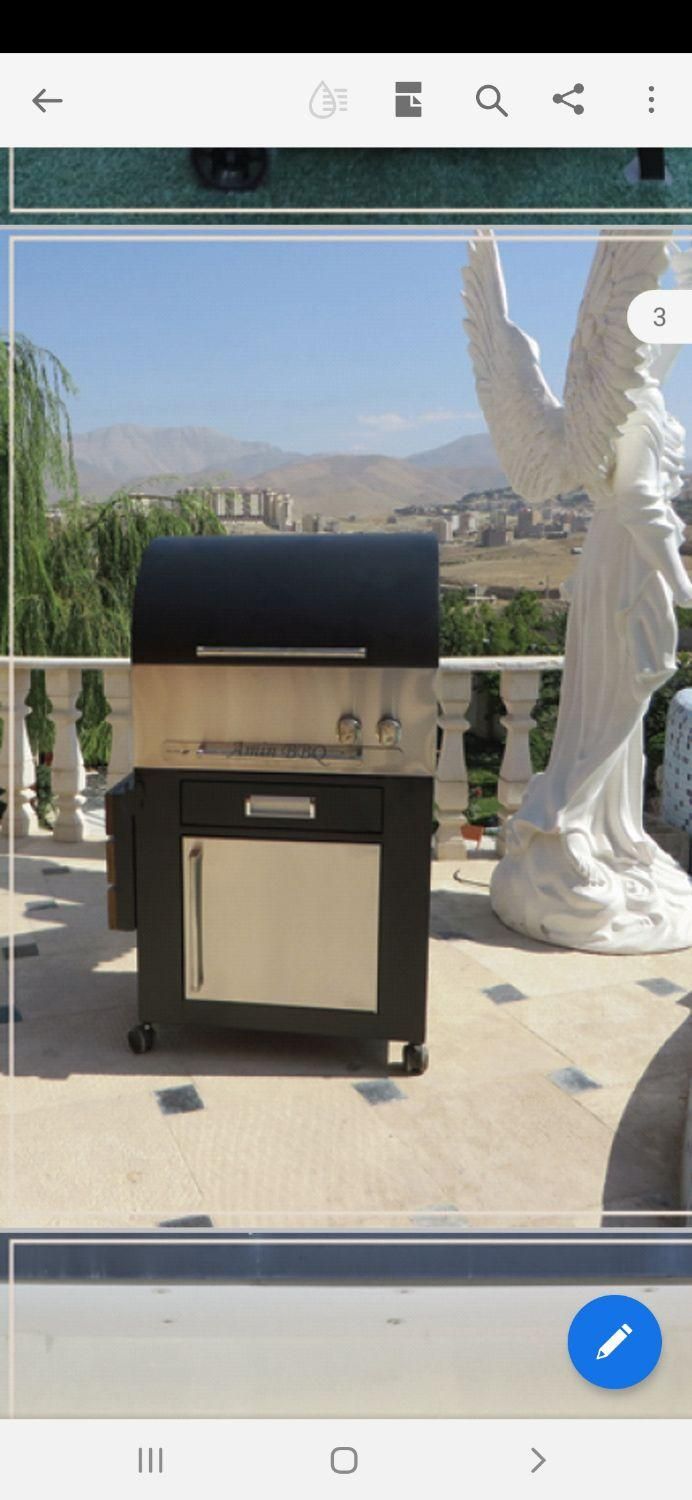 باربیکیو گازی زغالی جمع و جور و کاربردی|اجاق گاز و لوازم برقی پختوپز|مشهد, توس (بلوار توس)|دیوار