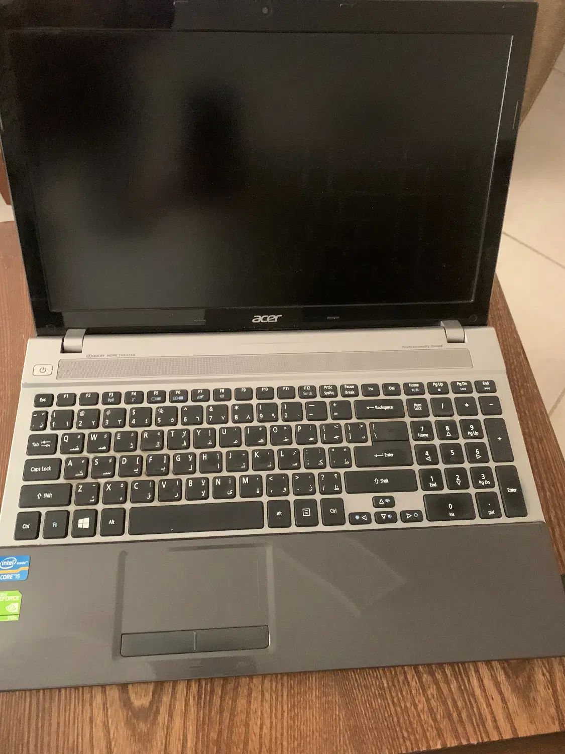 لپ‌تاپ Acer V3-571G ، رم ارتقا یافته ۸ گیگ|رایانه همراه|مشهد, فارغ التحصیلان|دیوار