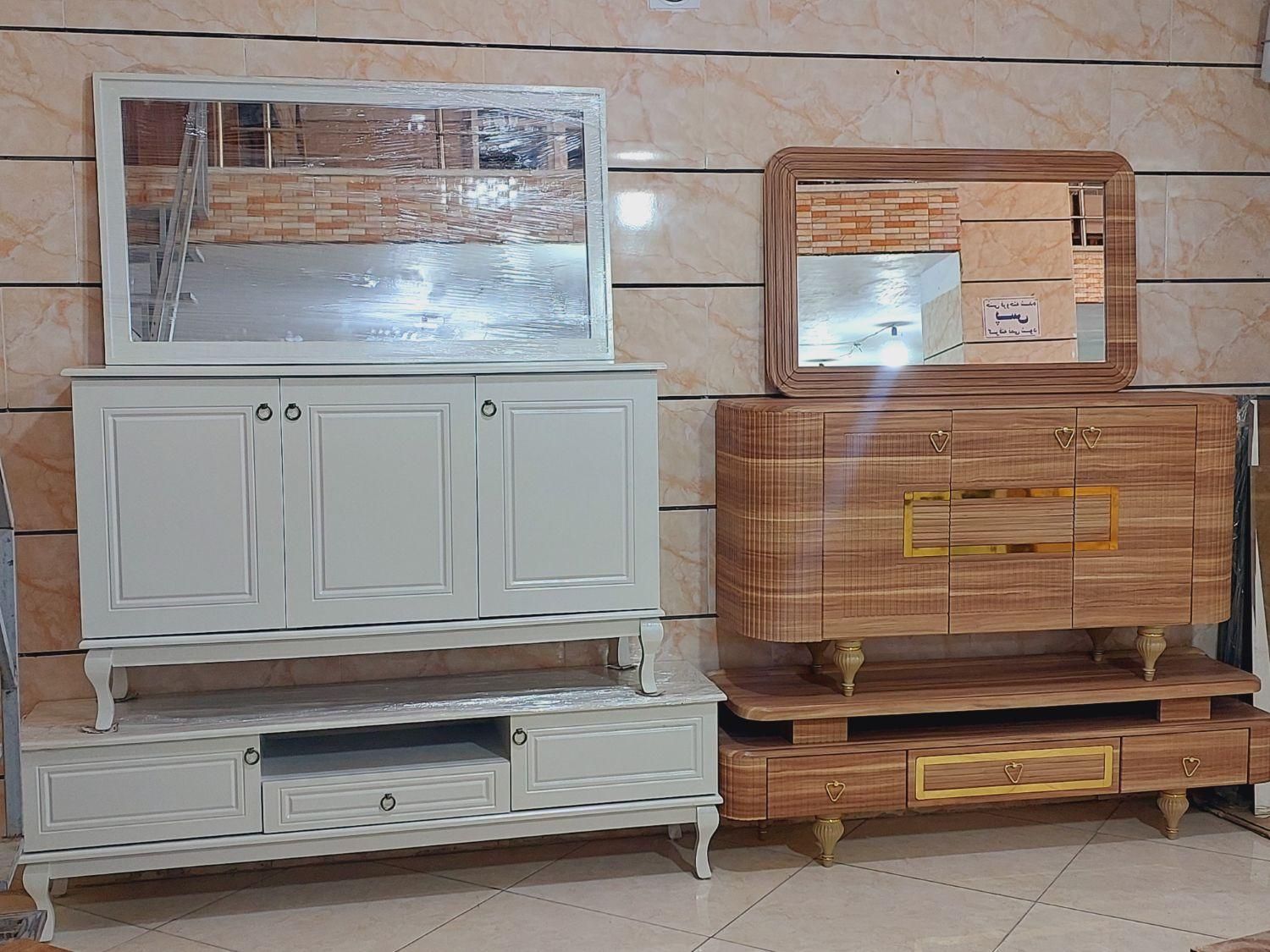 کنسول و اینه میز تلویزیون تارا|بوفه، ویترین، کنسول|کرج, کمالشهر|دیوار