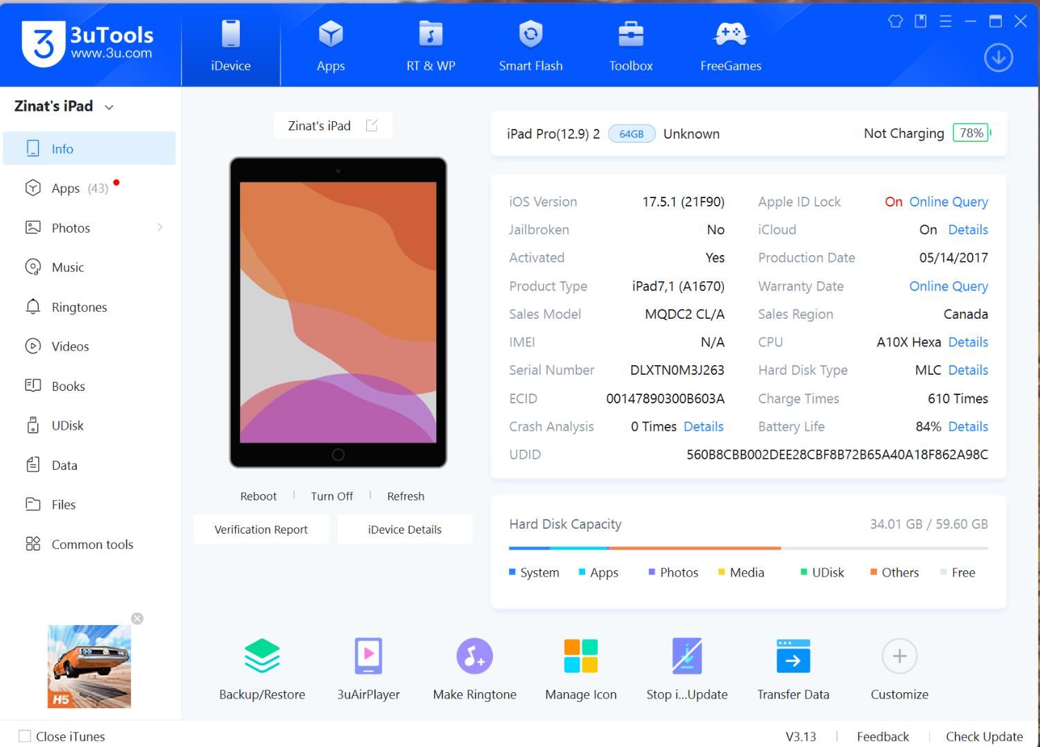 Apple iPad Pro 129-inch Wi-Fi 64GB Silver 2017|تبلت|تهران, یوسف‌آباد|دیوار
