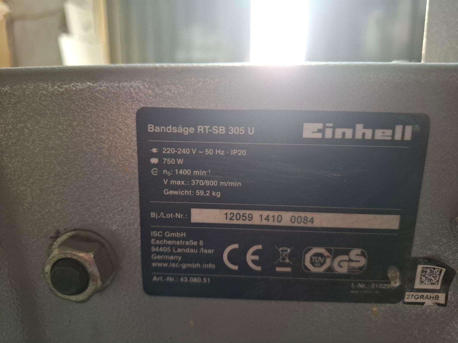 اره فلکه ای آینهل 12 اینچ مدل TC-SB 305 U|ابزارآلات|تهران, امیرآباد|دیوار