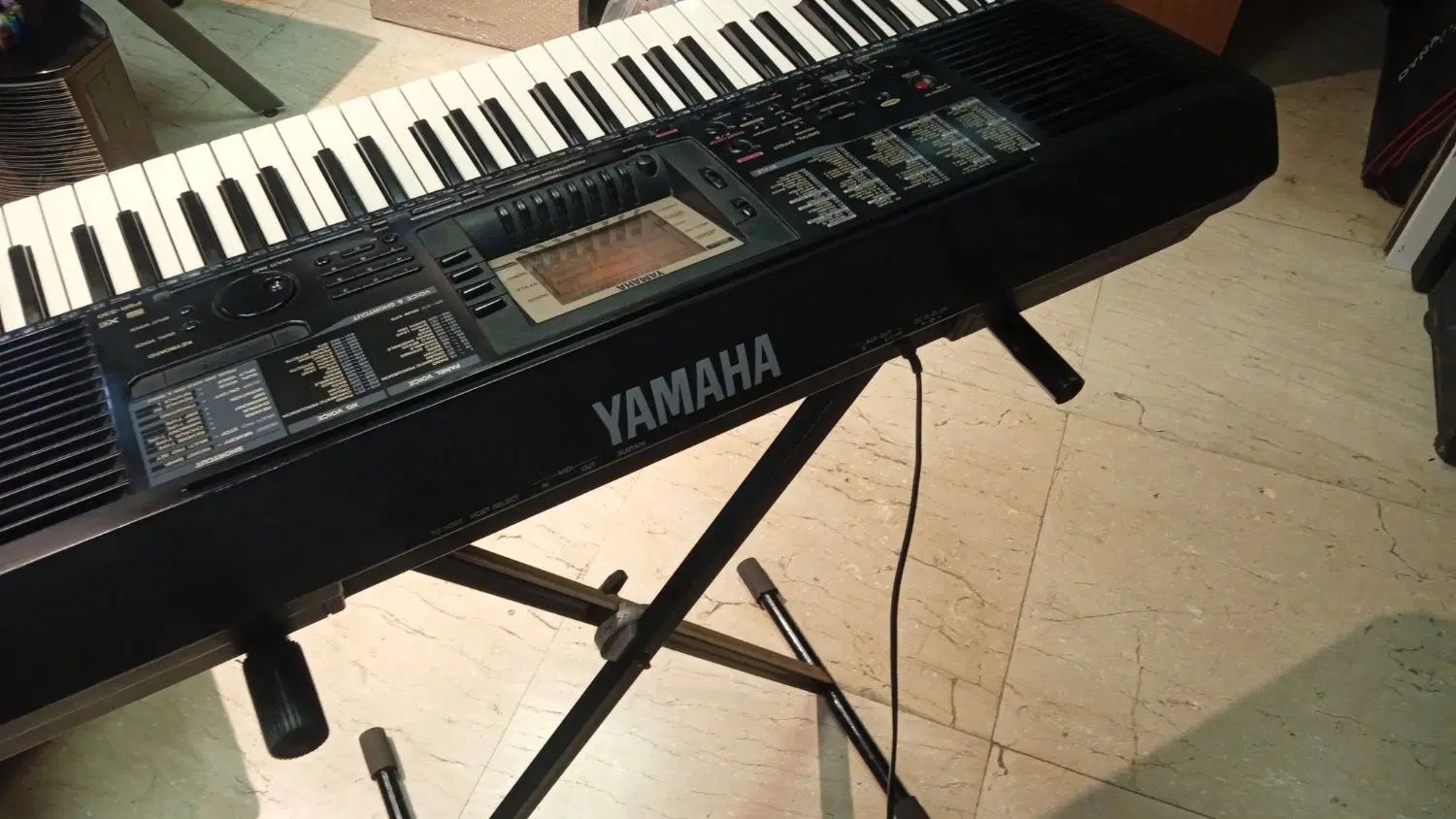 ارگ خانگی Yamaha 530 با کارتریج پراز ریتم اصل ژاپن|پیانو، کیبورد، آکاردئون|تهران, تهرانسر شرقی|دیوار