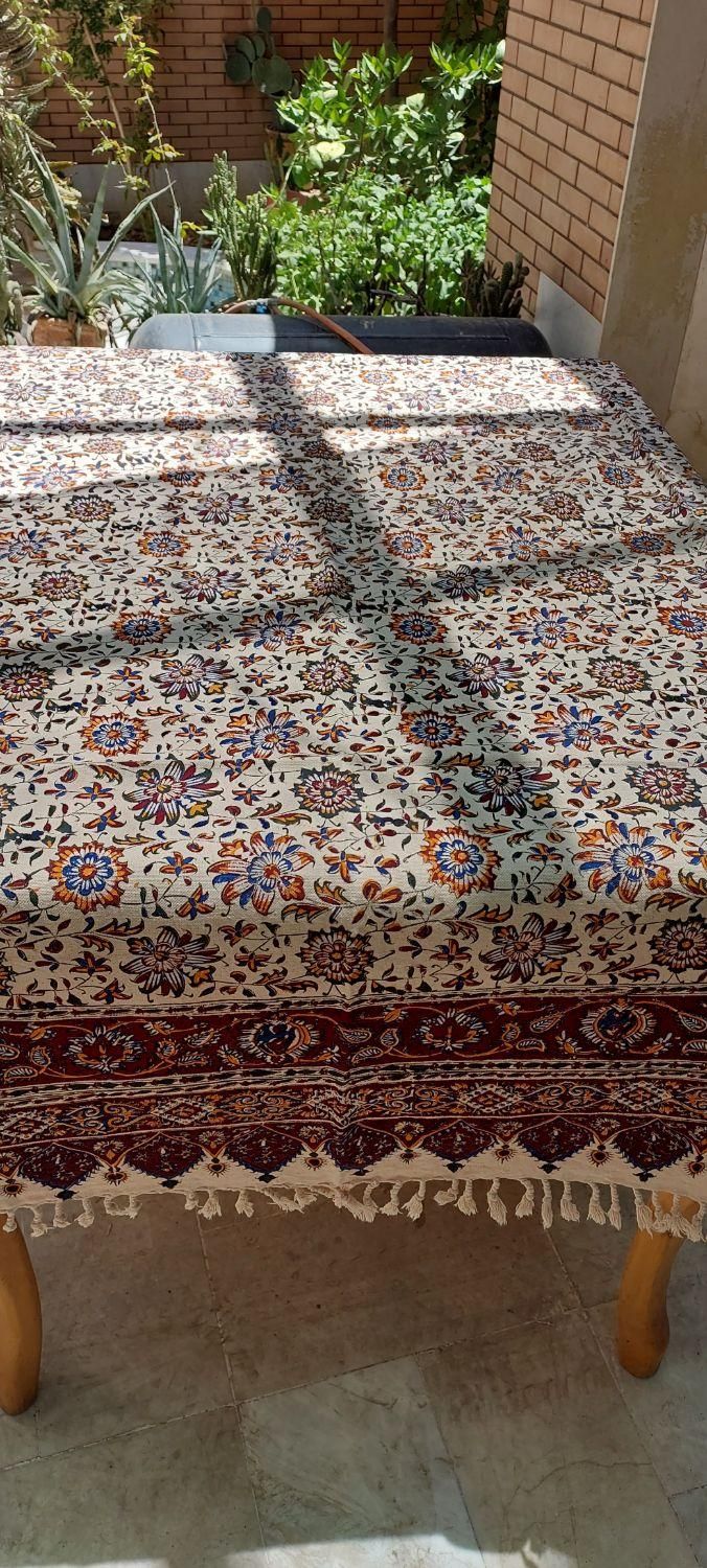سفره ده نفره و رومیزی ۸ نفره|پرده، رانر، رومیزی|تهران, ائمه اطهار|دیوار