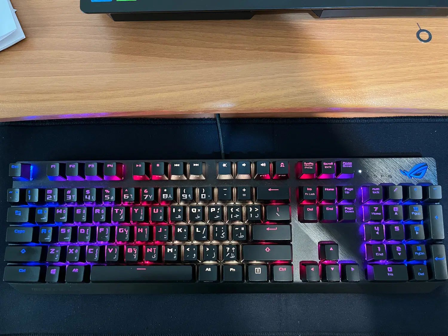 کیبورد گیمینگ مکانیکال Asus rog strix scope deluxe|قطعات و لوازم جانبی رایانه|تهران, تهرانپارس غربی|دیوار