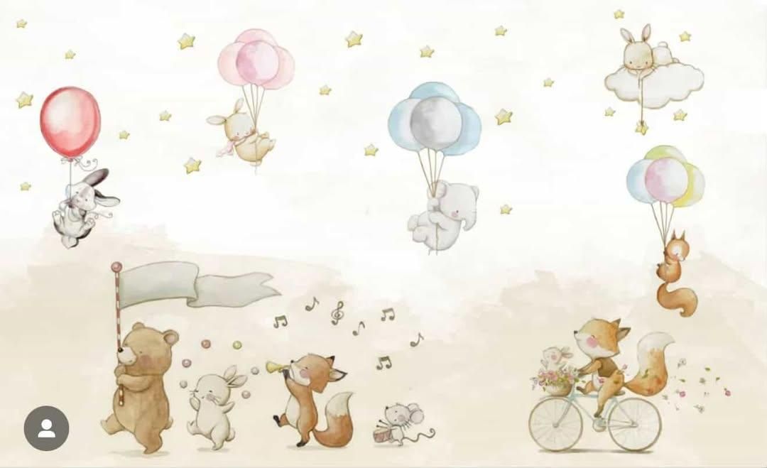 پوستر کودک و کاغذدیواری|خدمات پیشه و مهارت|نسیم‌شهر, |دیوار