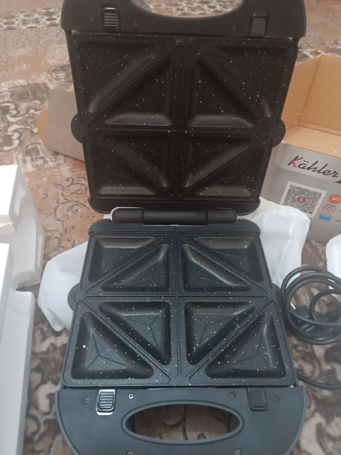 ساندویچ ساز سه کاره (وافل ،اسنک ساز ،گریل )|اجاق گاز و لوازم برقی پخت‌وپز|تهران, قیام|دیوار