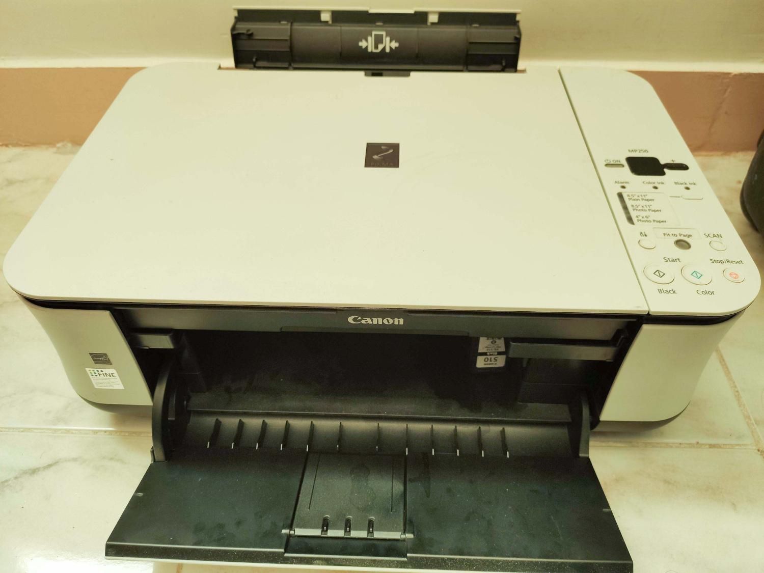 پرینتر سه کاره Canon PIXMA MP250|پرینتر، اسکنر، کپی، فکس|اهواز, کیان اباد|دیوار