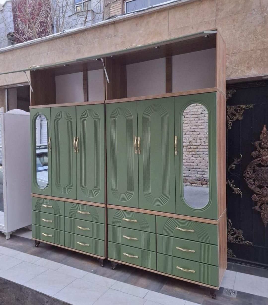 کمد سه تیکه عرض 120شش کشو وکیوم ا|جاکفشی، کمد، دراور|قدس, شهرقدس|دیوار