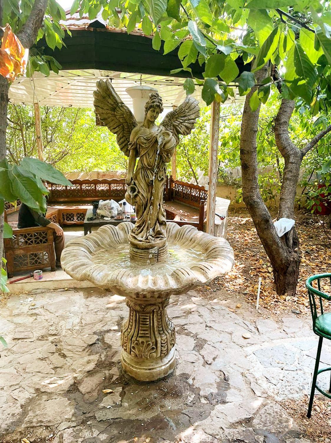 آبنما طرح پاشوره گلدان دار مجسمه پری دریایی کوروش|مصالح و تجهیزات ساختمان|تهران, خلیج فارس|دیوار