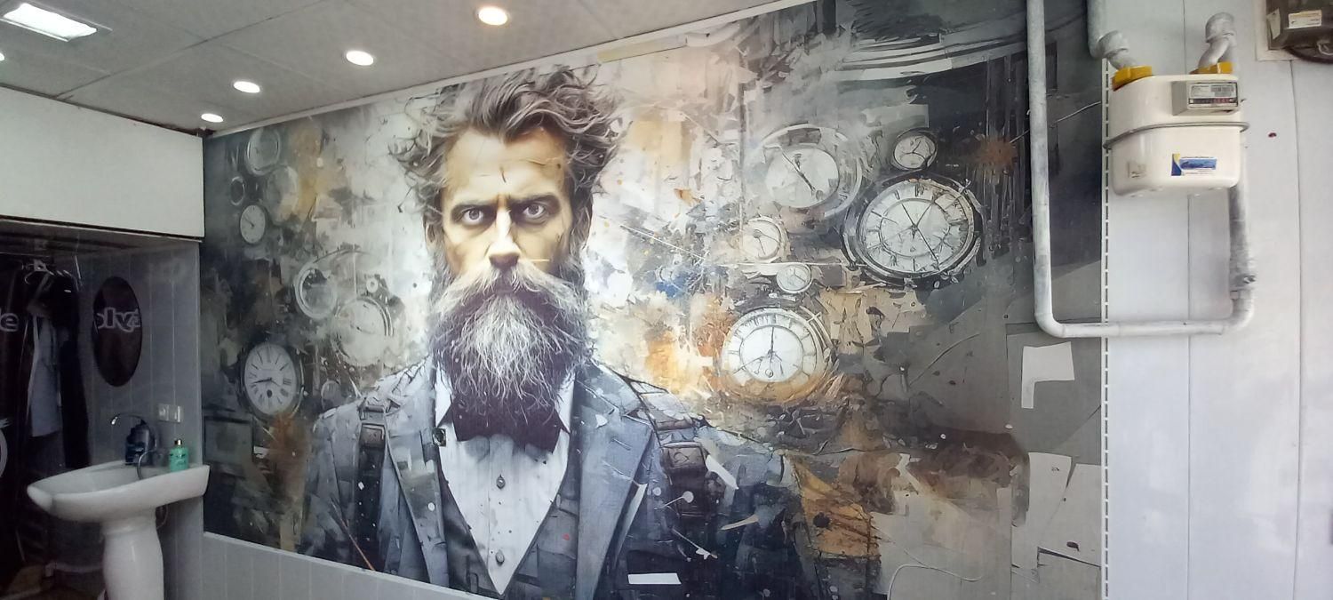 نصاب کاغذ دیواری ونقاشی ساختمان|خدمات پیشه و مهارت|ملایر, |دیوار