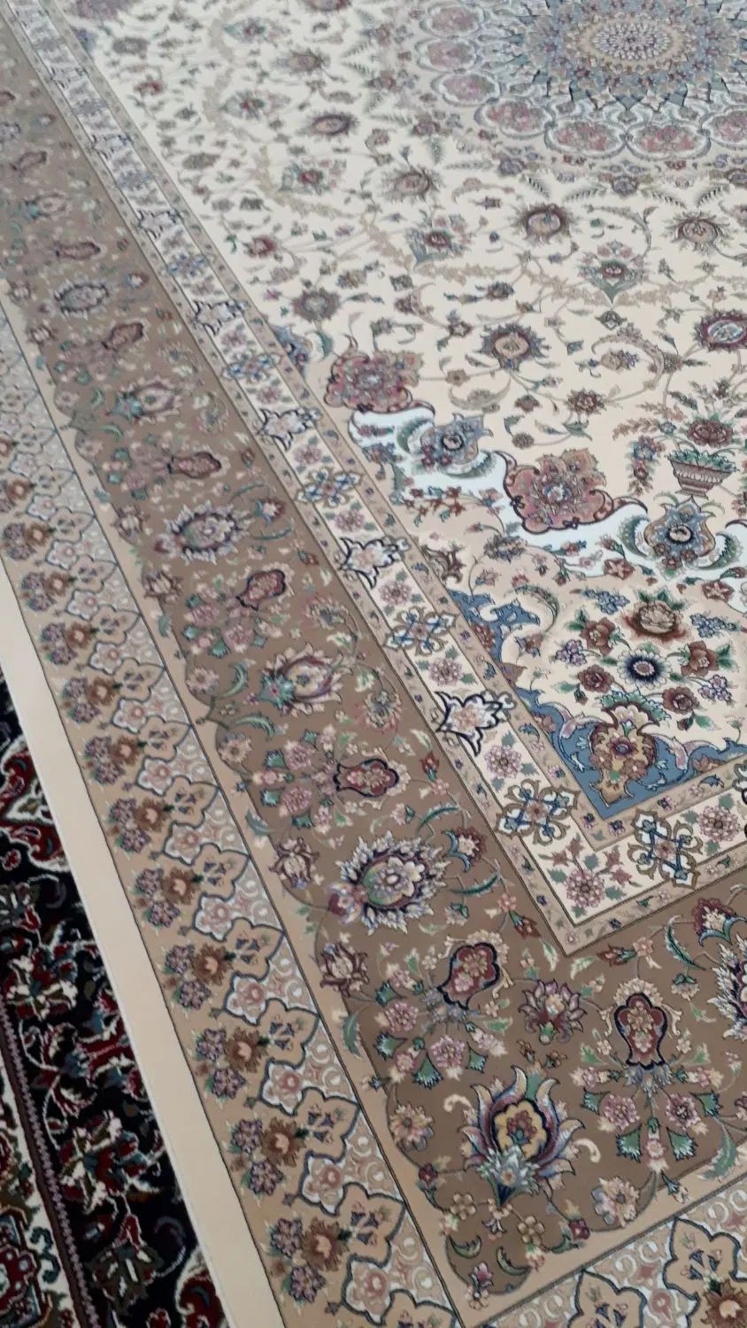۴تخته فرش ماشینی ۱۲متری ماهریس تراکم ۱۲۰۰|فرش|رباط‌کریم, رباط‌کریم|دیوار