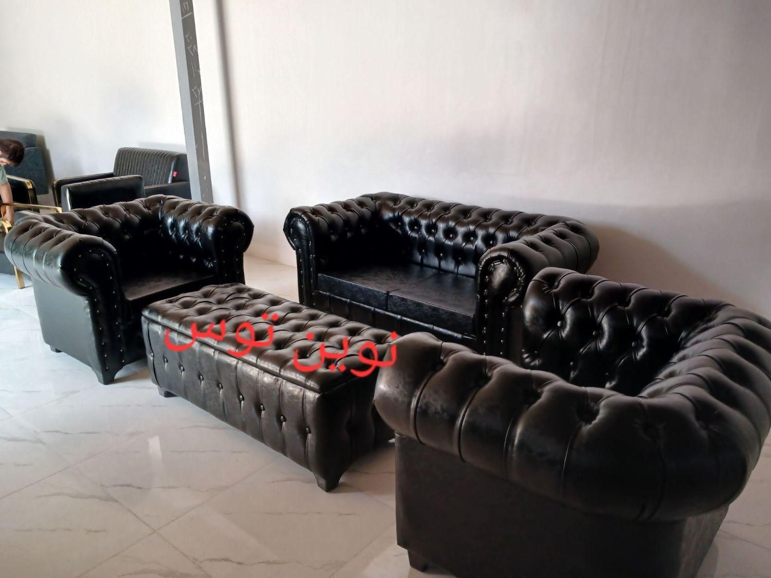 مبلمان اداری مبل چستر فوم سرد نیم ست|مبلمان اداری|مشهد, شفا|دیوار