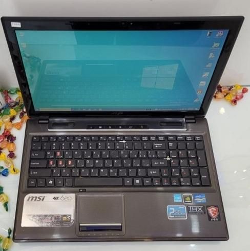لبتاپ گیمینگ msi مدل ge620|رایانه همراه|مشهد, شهید فرامرز عباسی|دیوار