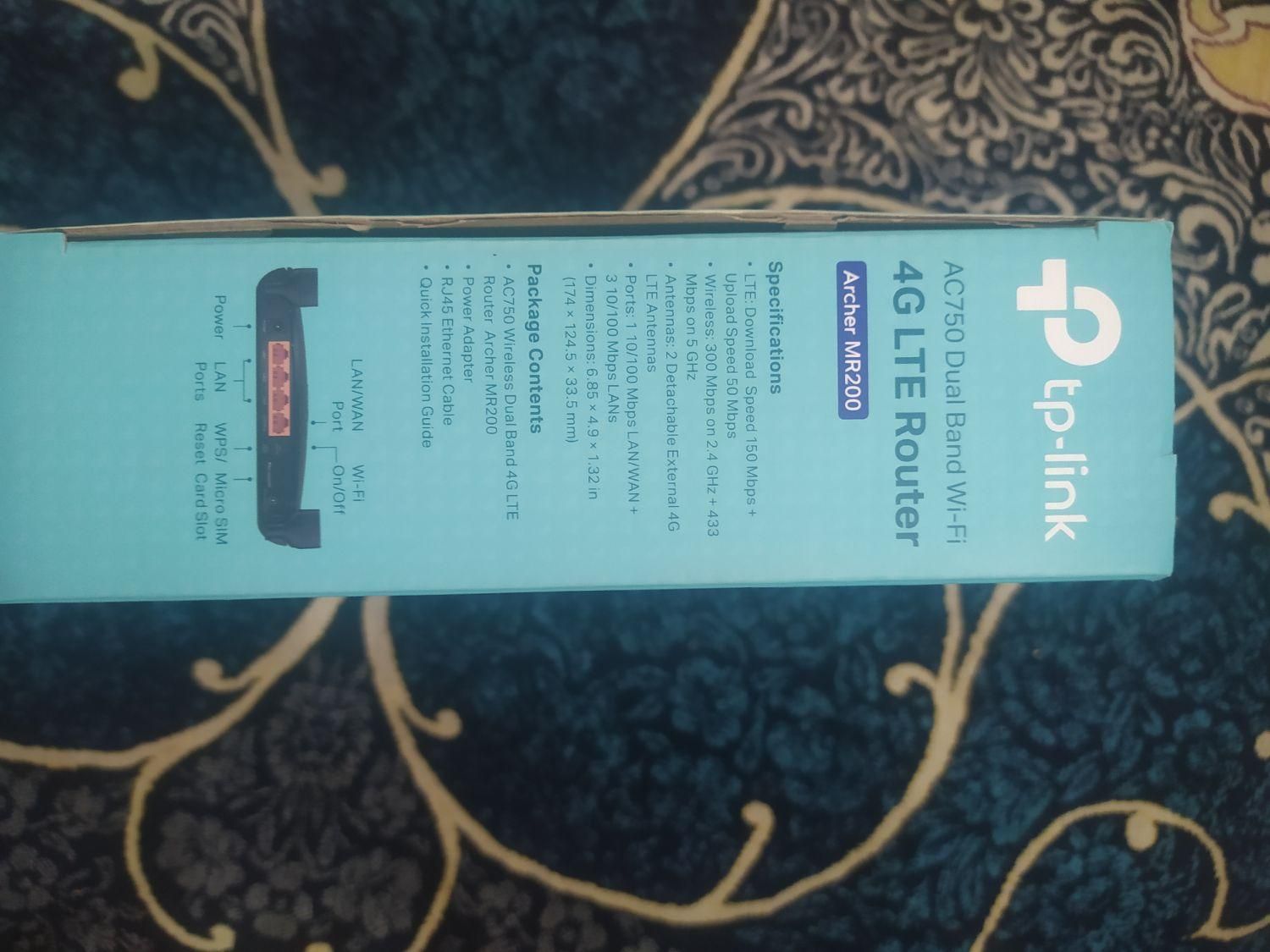مودم tp-link  mr200|مودم و تجهیزات شبکه|زابل, |دیوار