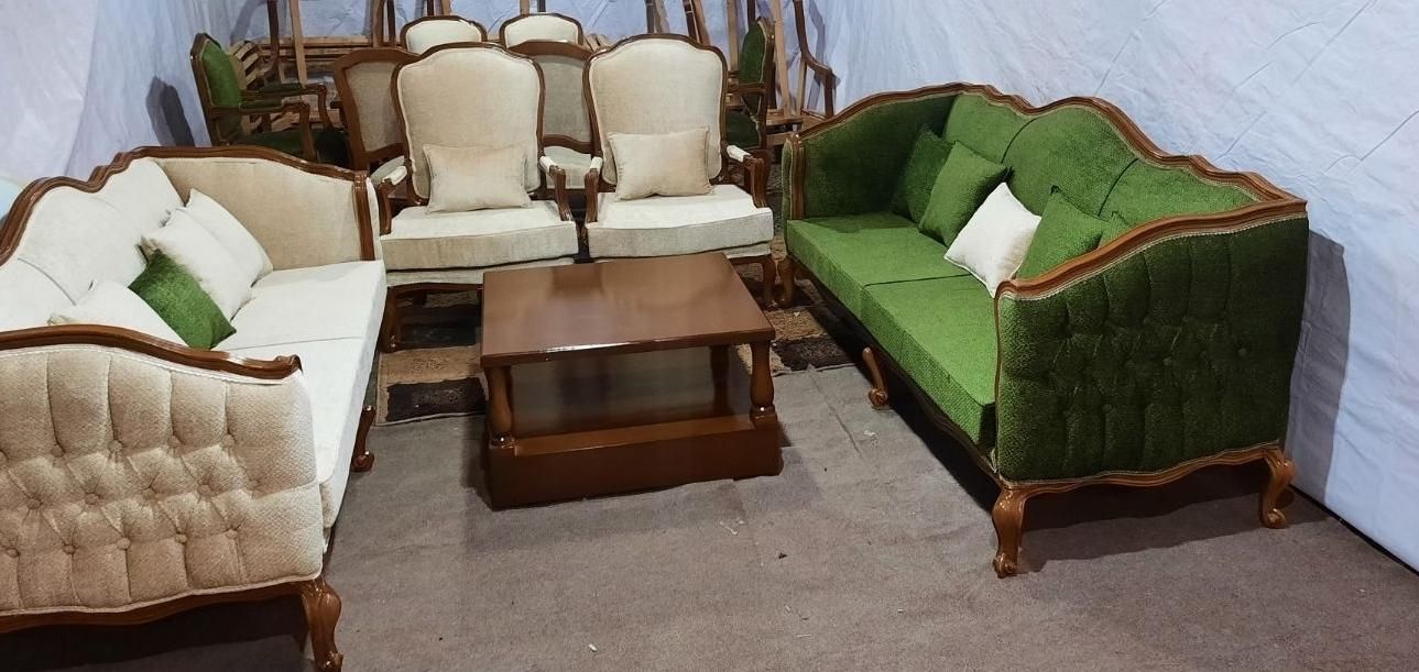 انواع  مبلمان استیل و راحتی و تعمیرات|مبلمان خانگی و میز عسلی|دلیجان, |دیوار