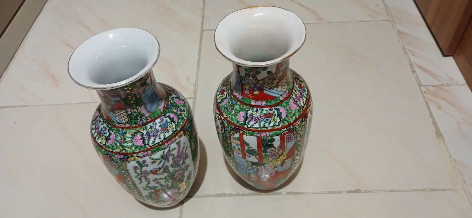 گلدان مرغی یک جفت|صنایع دستی و سایر لوازم تزئینی|کرج, منطقه ویژه اقتصادی پیام|دیوار