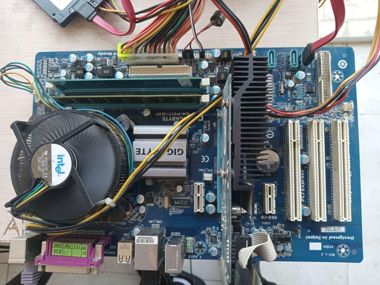 مادربرد گیگاddr3|قطعات و لوازم جانبی رایانه|کرج, ملارد|دیوار