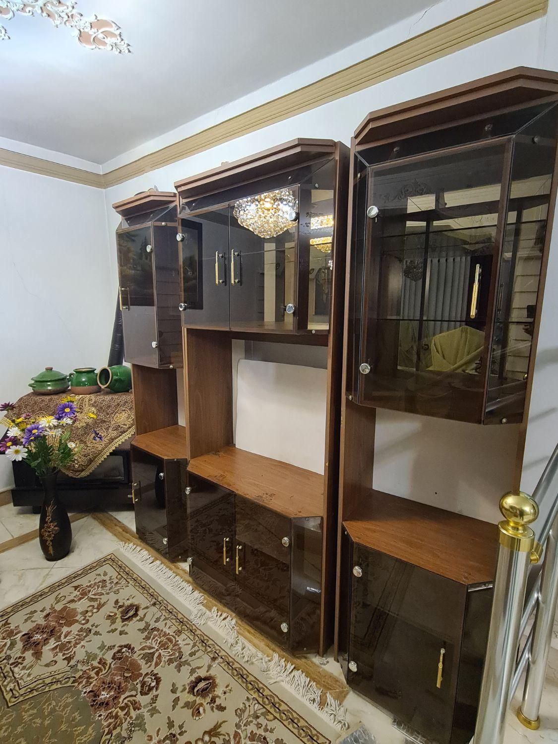 بوفه 3تیکه|بوفه، ویترین، کنسول|چالوس, |دیوار