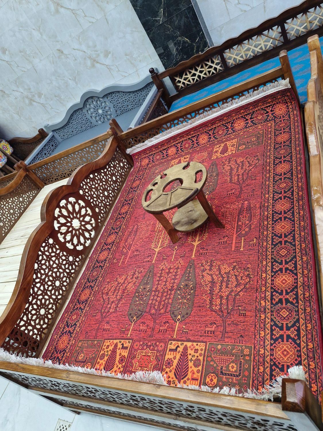 تخت سنتی ۲در۱۵۰ مخصوص رستوران|مبلمان خانگی و میز عسلی|اصفهان, حصه جنوبی|دیوار