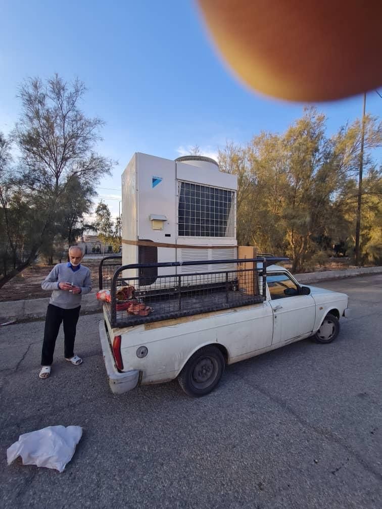 چیلر  ده تن کره ای|ماشین‌آلات صنعتی|اصفهان, باغ زرشک|دیوار