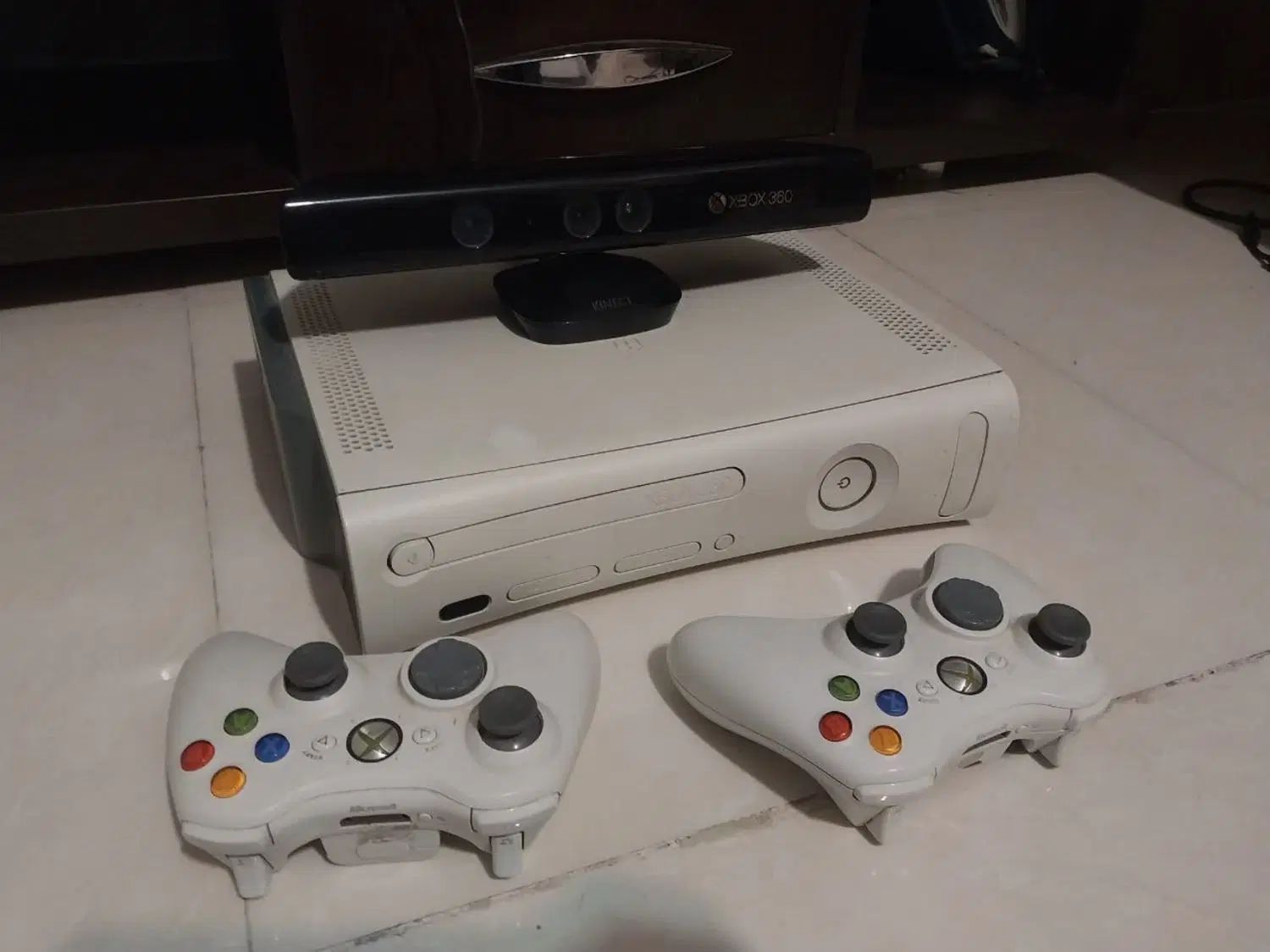 Xbox 360 دو دسته هارد کینکت جی تگ فول بازی|کنسول، بازی ویدئویی و آنلاین|تهران, اقدسیه|دیوار