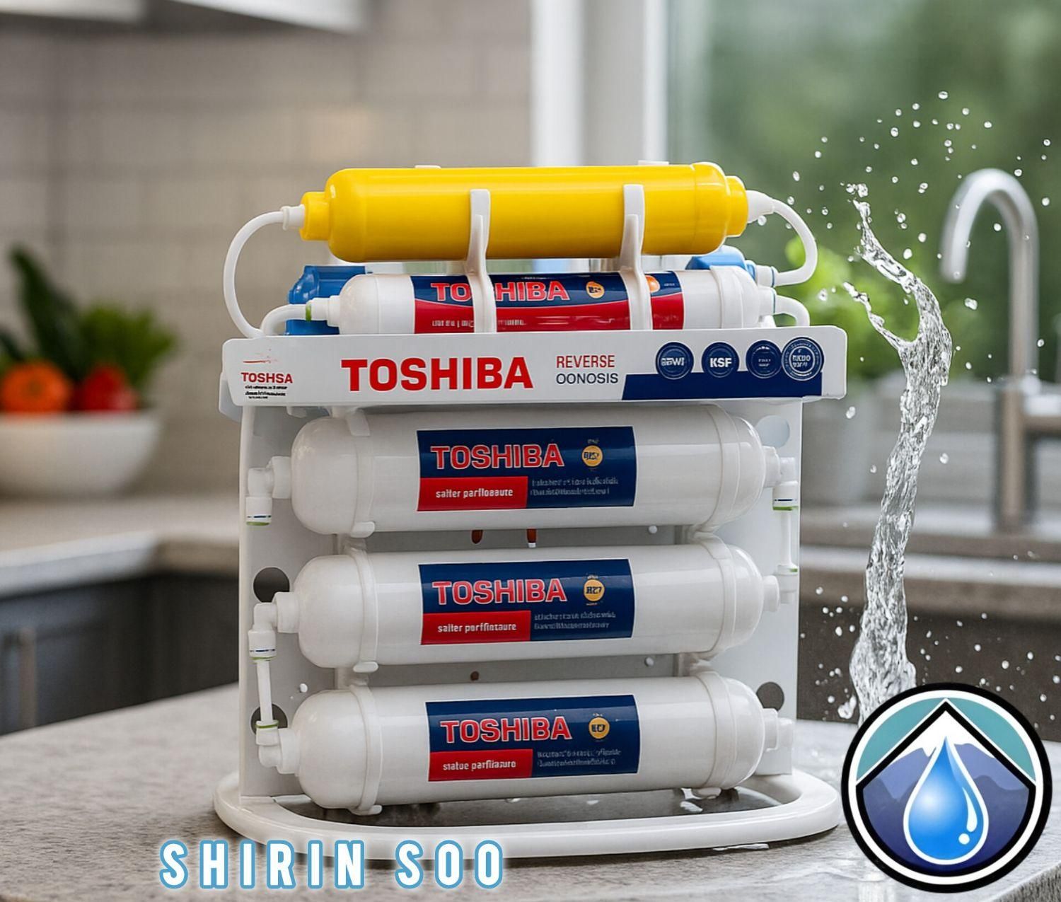تصفیه آب TOSHIBA اورجینال10مرحله NEW model|آبسردکن و تصفیه آب|تبریز, |دیوار