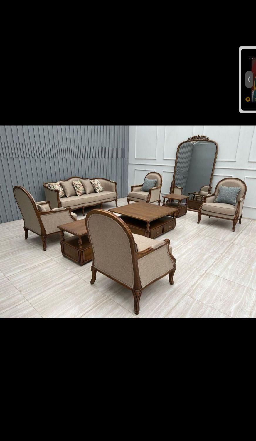 مبل ترند کویین فرانسوی|مبلمان خانگی و میز عسلی|کرمانشاه, |دیوار