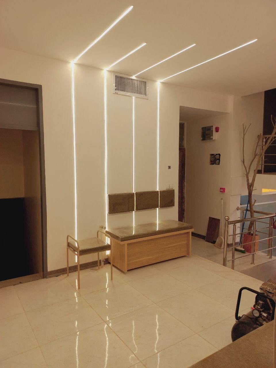 لاین نوری /کناف/نور مخفی/ریسه /نور خطی|لامپ و چراغ|کرمان, |دیوار