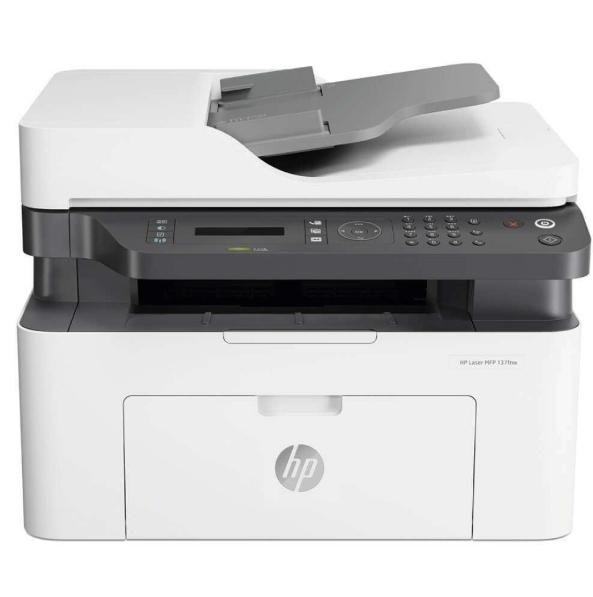 پرینتر چندکاره لیزری اچ پی مدل Laser MFP 137fnw|پرینتر، اسکنر، کپی، فکس|اسلام‌‌آباد غرب, |دیوار