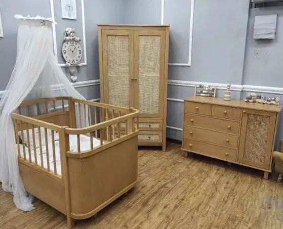 تخت خواب و کمد و دراور کودک نوجوان،دوسال گارانتی|تخت و صندلی بچه|کرج, گلشهر|دیوار
