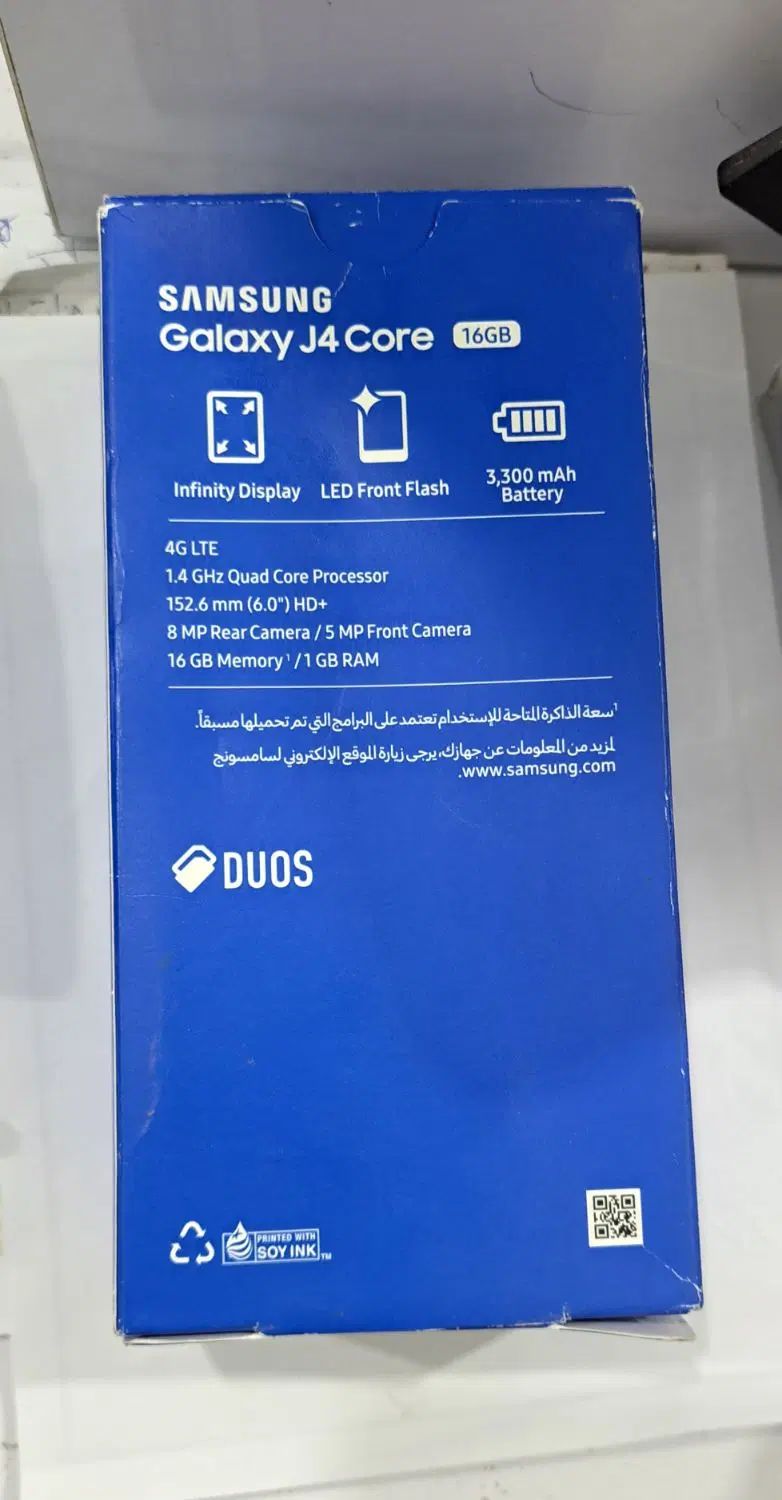 سامسونگ Galaxy J4 Core با حافظهٔ ۱۶ گیگابایت|موبایل|گلبهار, شهر جدید گلبهار|دیوار
