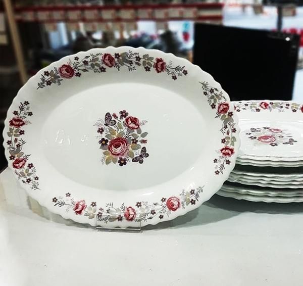 دیس بیضی 335 پارس اوپال طرح دنیز|ظروف سرو و پذیرایی|بندر انزلی, کارآموزی|دیوار