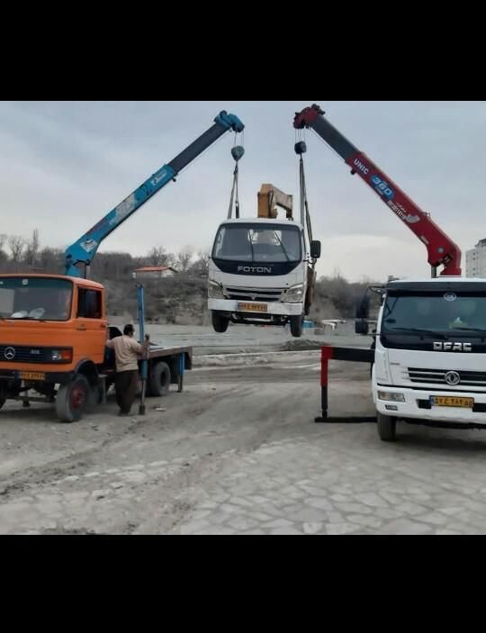 جرثقیل خاور دکل بلند و 7 تن|خدمات حمل و نقل|یزد, |دیوار