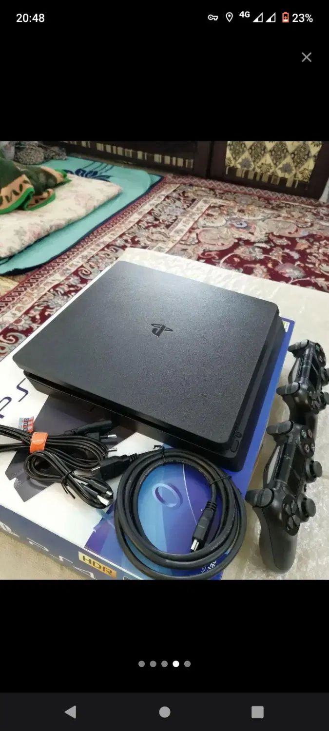 ps4 اسلیم 1tb کپی خور ۲ دسته نو نو فروش و معاوضه|کنسول، بازی ویدئویی و آنلاین|تهران, نیروی هوایی (پیروزی)|دیوار