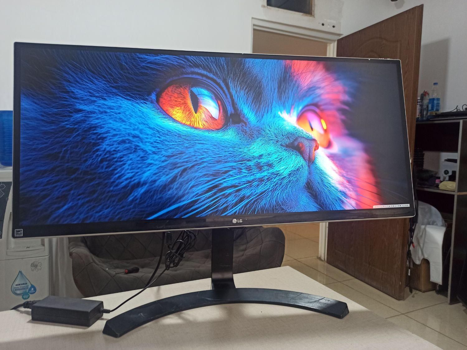 مانیتور استوک ۳۴ اینچ ال جی  4k پنل ips|قطعات و لوازم جانبی رایانه|شیراز, عفیف‌آباد|دیوار