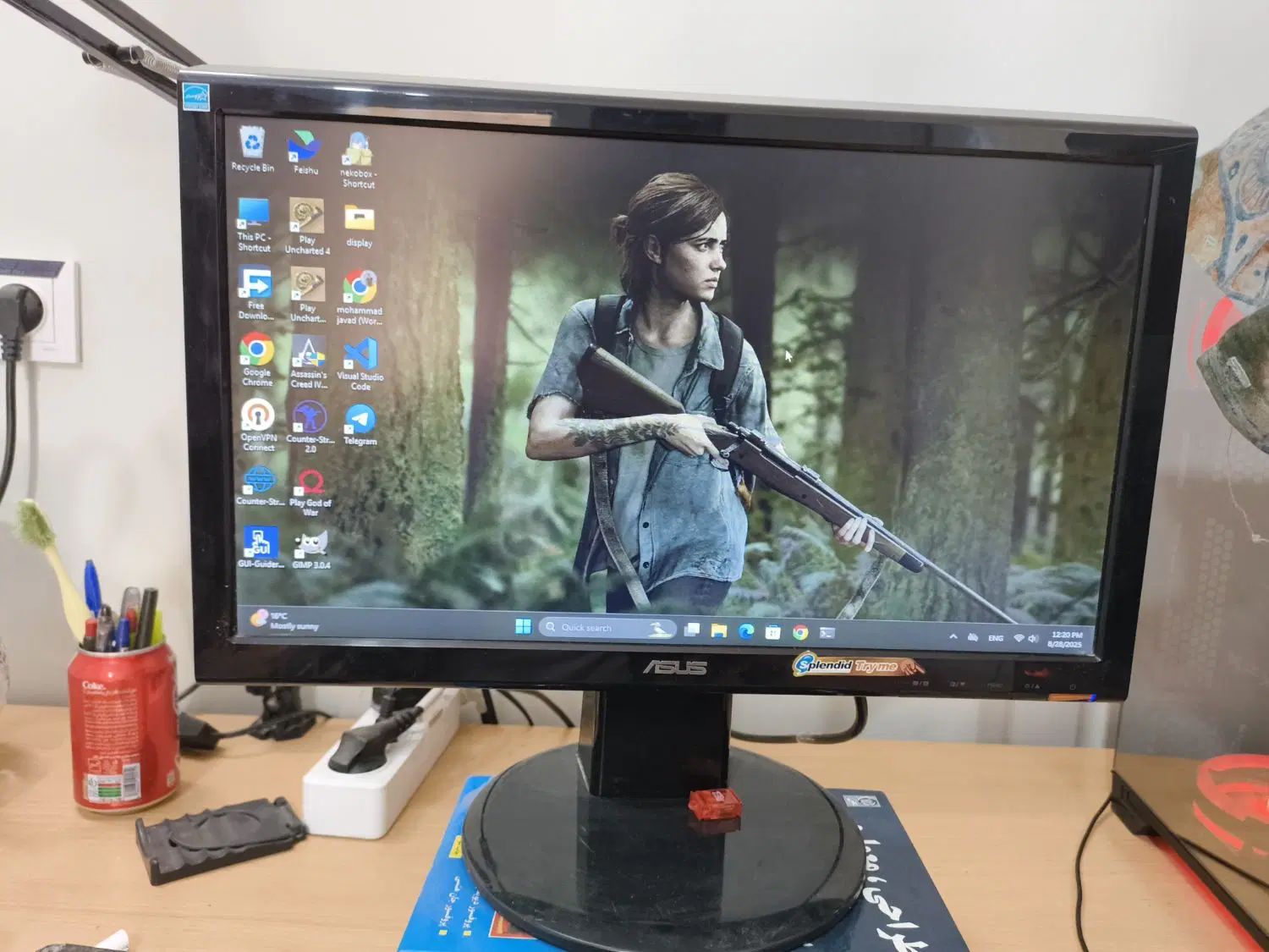 مانیتور asus 19 inch LED|قطعات و لوازم جانبی رایانه|مشهد, امیر آباد|دیوار