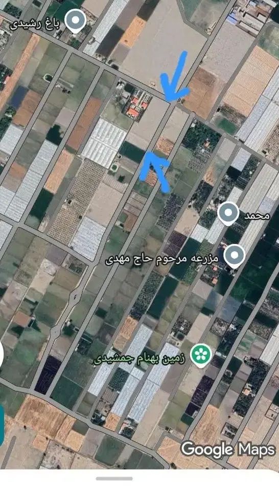 زمین گلخانه با مجوز و چاه روبروی فولادشهر، مینادشت|فروش دفتر صنعتی، کشاورزی، تجاری|فلاورجان, |دیوار