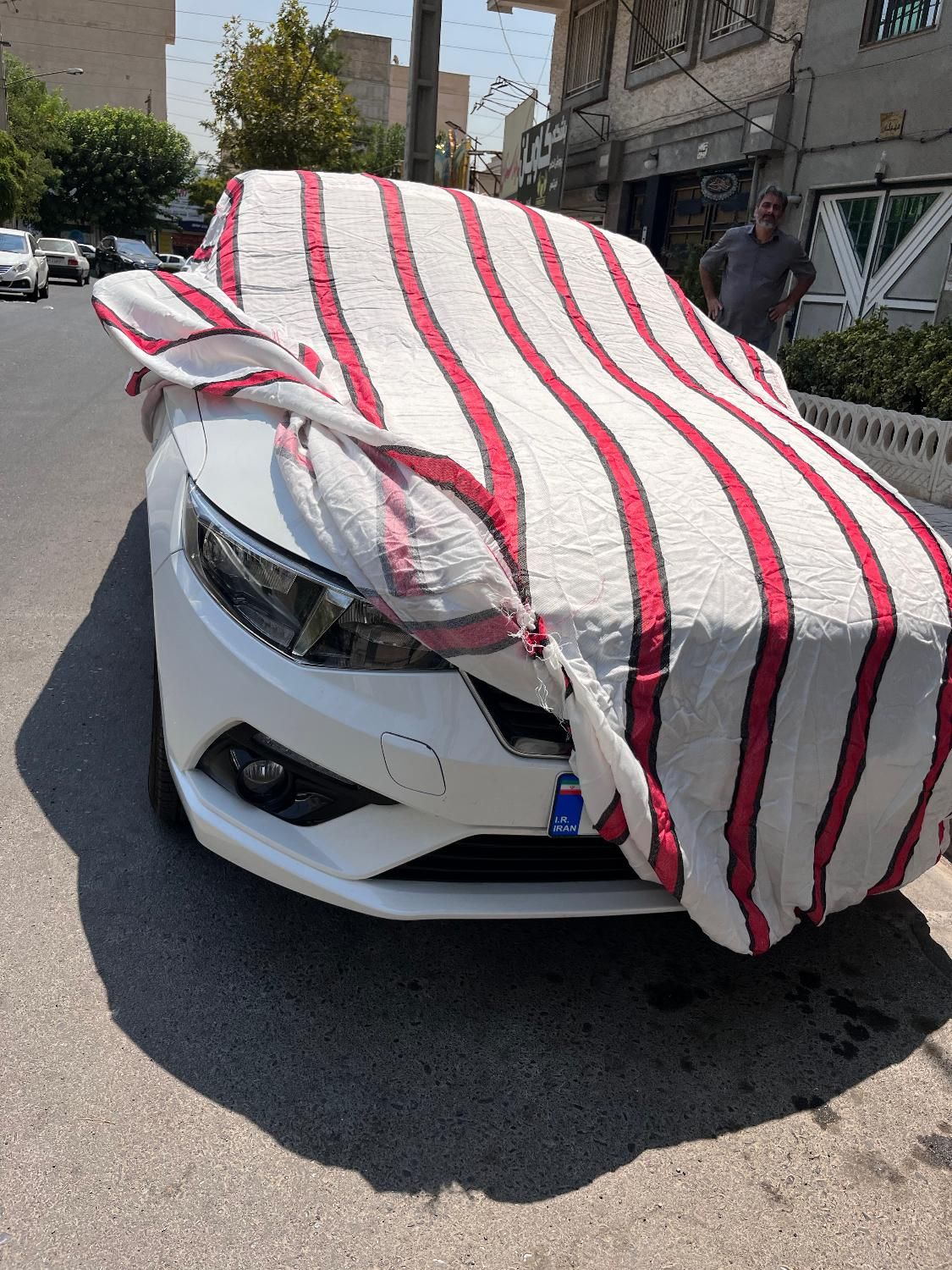 چادر پنبه ای کتان ماشین روکش پنبه ای خودرو|قطعات یدکی و لوازم جانبی|کرج, باغستان|دیوار