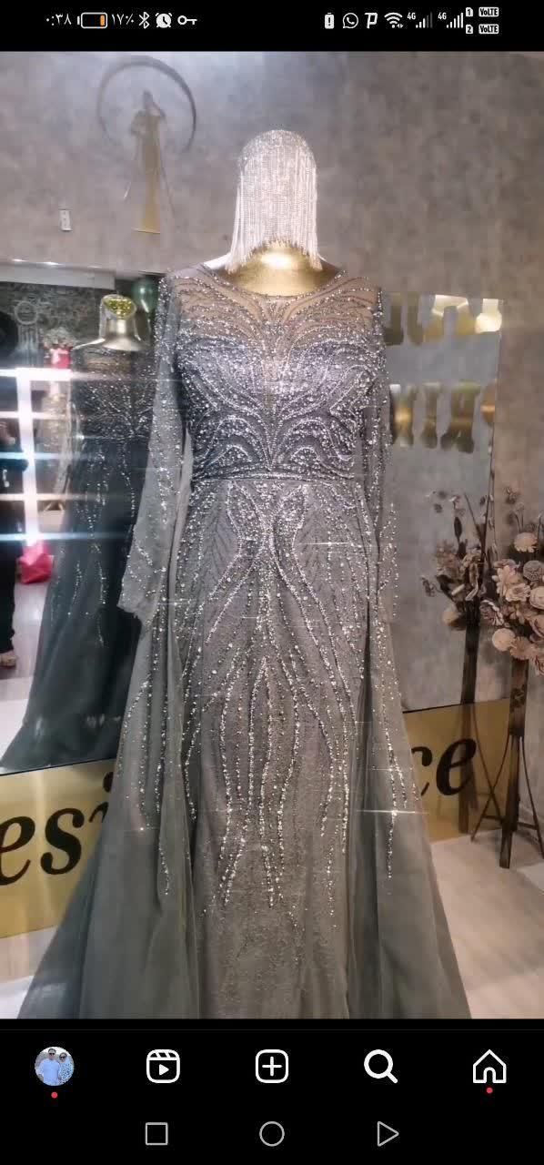 لباس مجلسی کارشده ترک|لباس|یزد, |دیوار