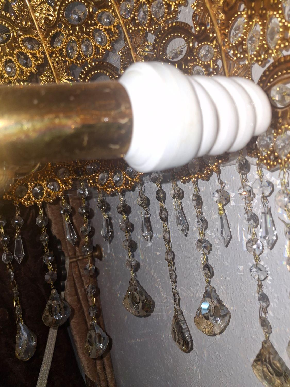 کنار سالنی شیک در حد نوع با آبکاری با کیفیت بالا|چراغ خواب و آباژور|پاکدشت, پاکدشت (مامازند)|دیوار