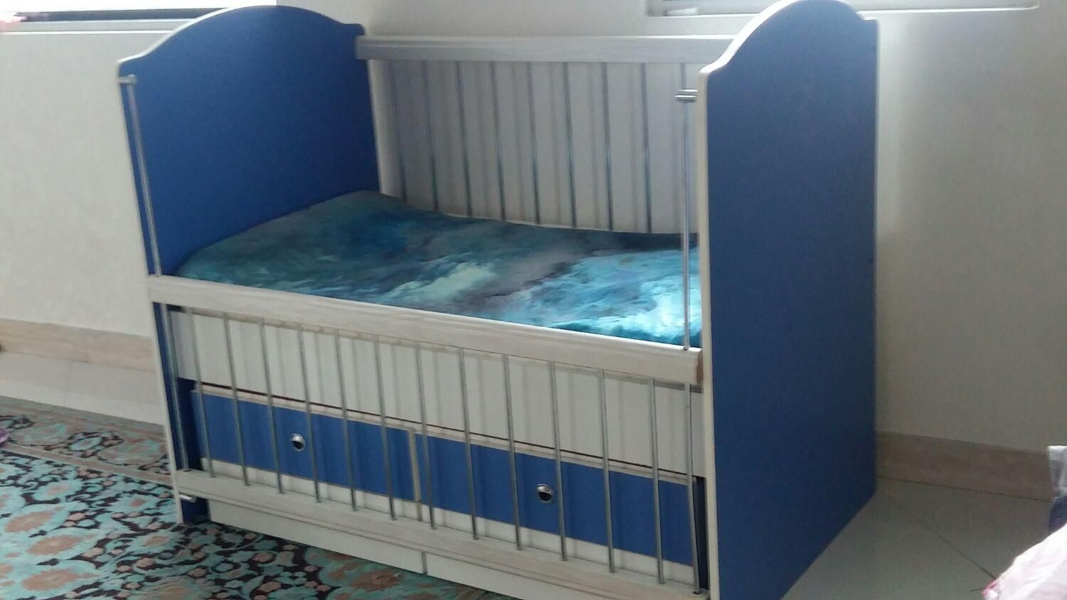 تخت و گهواره نوزاد|تخت و سرویس خواب|تهران, شهرآرا|دیوار