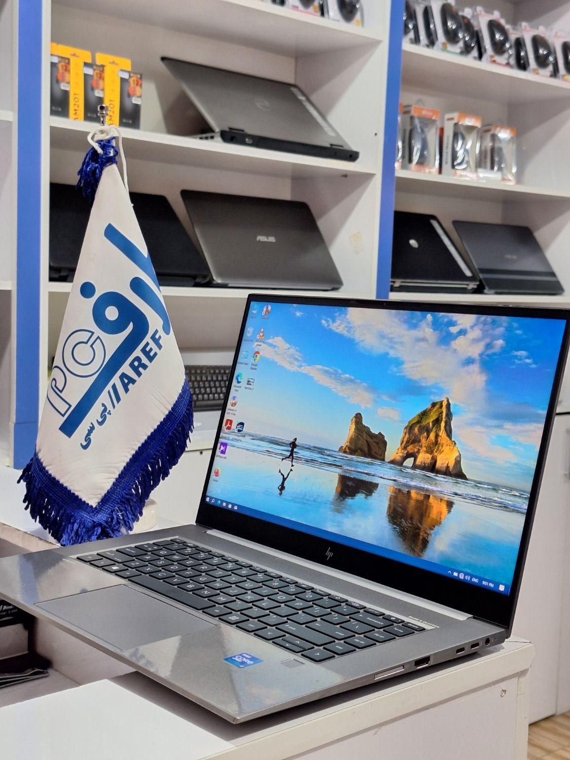 اچ پی i7نسل11H گرافیک ddr6 4G باگارانتی واقساطی|رایانه همراه|تربت جام, |دیوار
